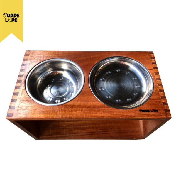 Comedero para perros, plato de comida para perros, mueble para que los perros coman