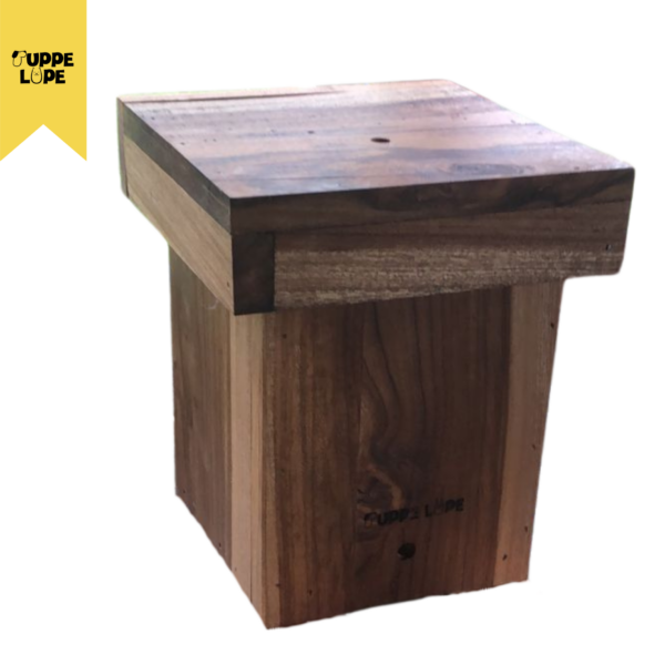 Meliponario AF en Madera Natural para abejas meliponas